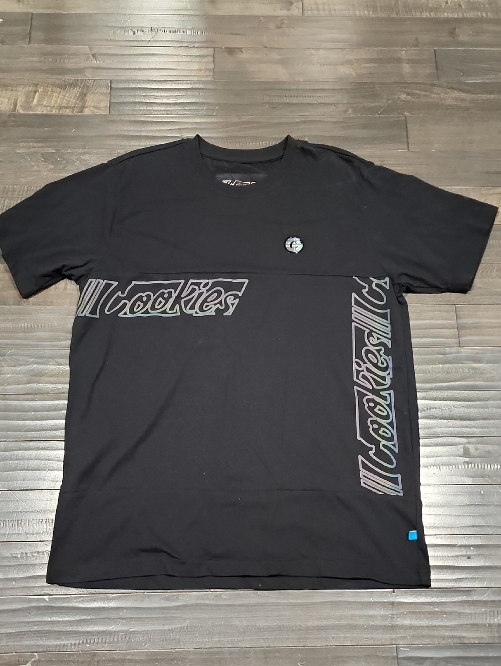 Cookies Men's Black Short-Sleeve Logo T-Shirt